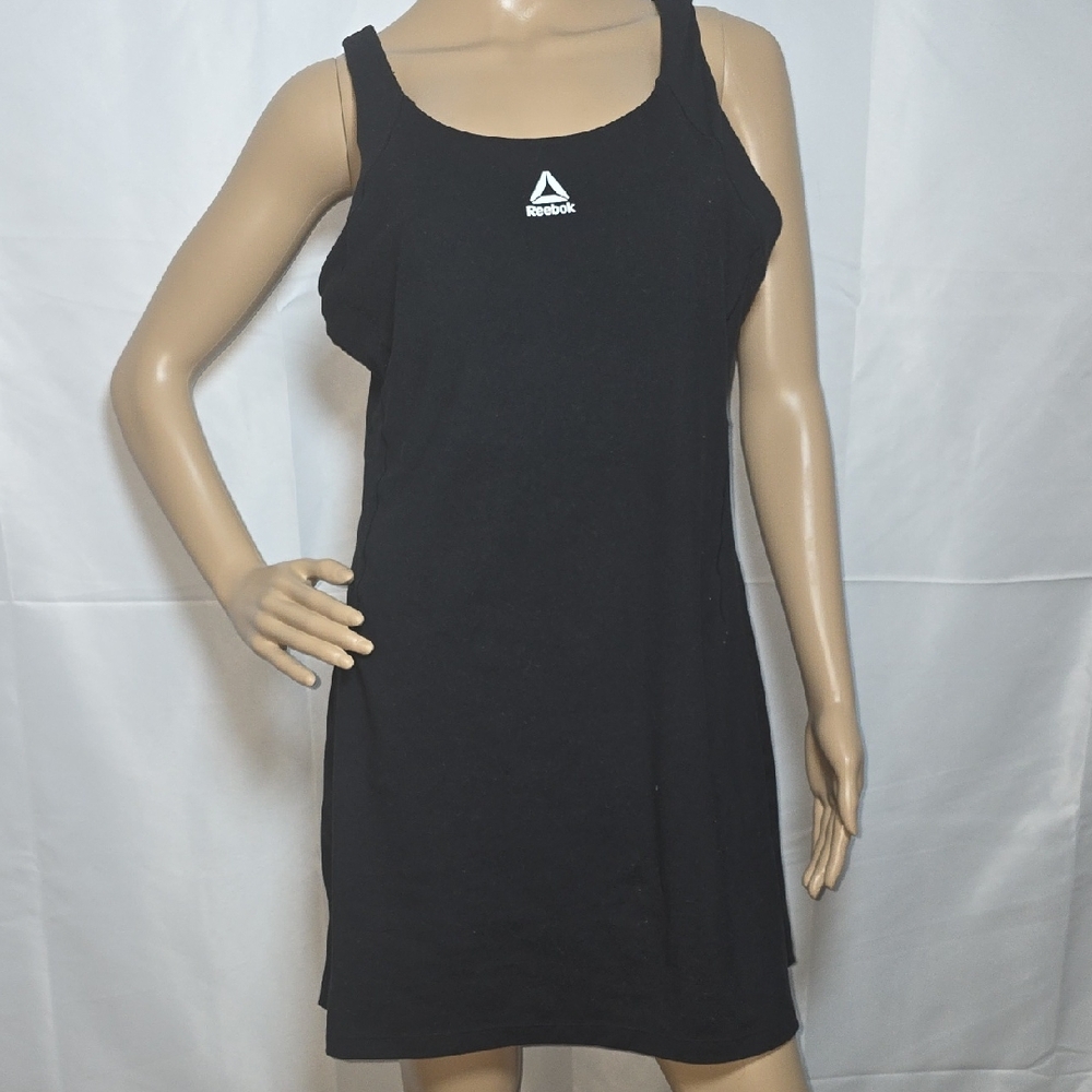 Reebok Black Dress Romper | Athletic Fit | Stretch Body Waist Shorts | Active St